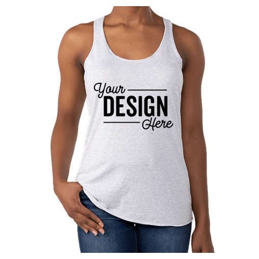 Next Level Women's Tri Blend Racerback Tank